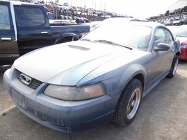 2000 FORD MUSTANG BLUE COUPE 3.8L AT F18022
